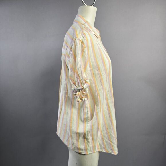 Rails Pastel Striped Shirt R15 - Picture 2 of 4